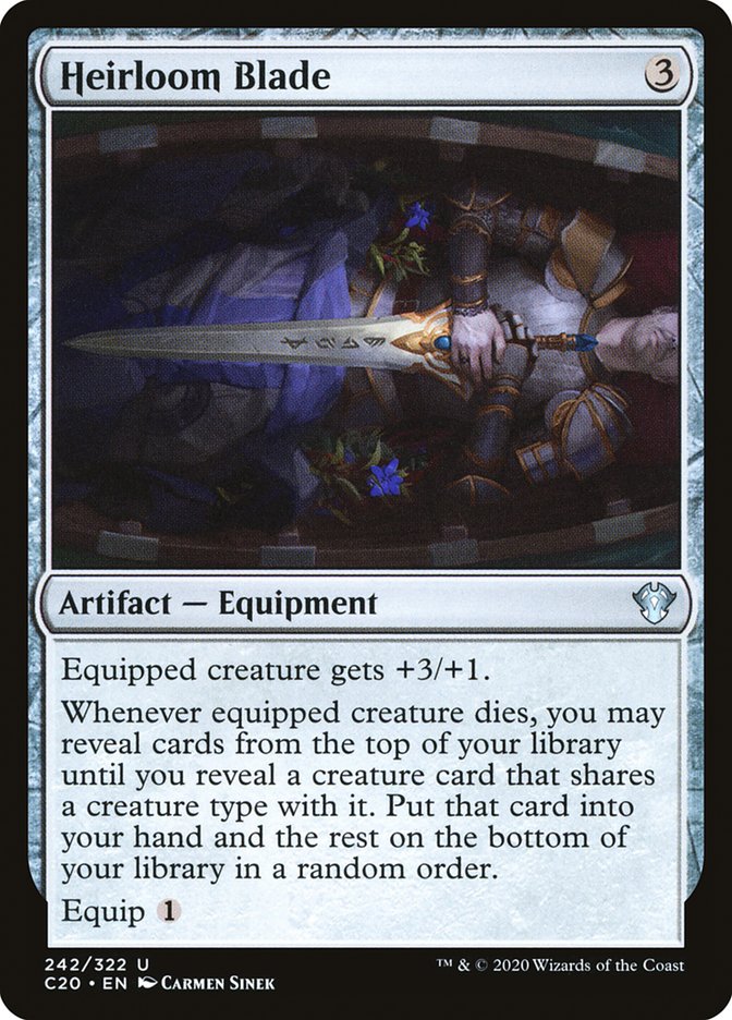 Heirloom Blade (C20-242) - Commander 2020