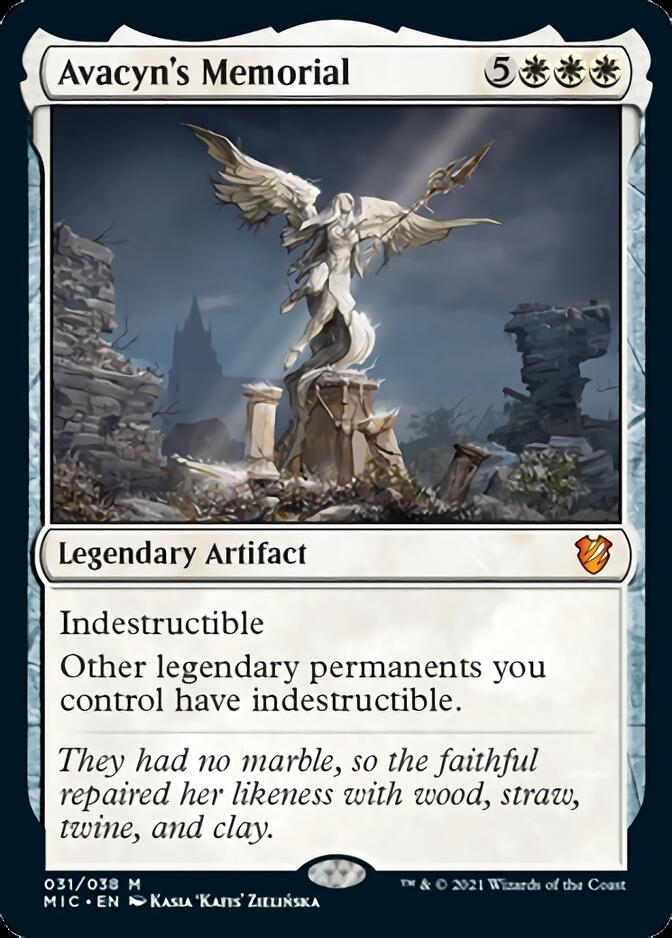 Avacyn's Memorial (MIC-031) - Midnight Hunt Commander