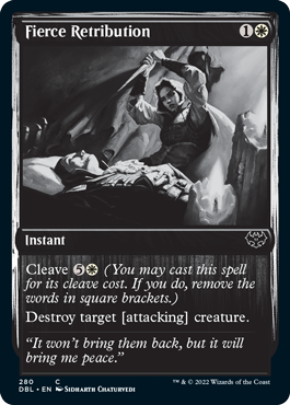 Fierce Retribution (DBL-280) - Innistrad: Double Feature