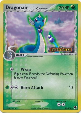 Dragonair (Delta Species)/101 - Dragon Frontiers Reverse Holofoil