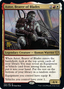 Astor, Bearer of Blades (PRE-194) - Dominaria United Promos Foil