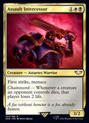 Assault Intercessor (Surge Foil) (40K-104) - Warhammer 40,000 Commander Foil