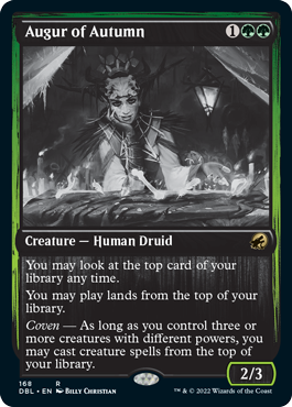 Augur of Autumn (DBL-168) - Innistrad: Double Feature