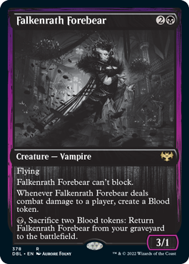 Falkenrath Forebear (DBL-378) - Innistrad: Double Feature