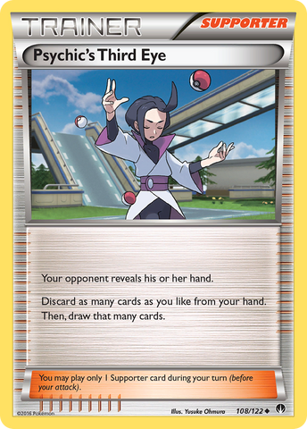 Psychic's Third Eye 108/122 - XY  BREAKpoint