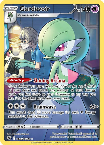 Gardevoir TG05/30 - SWSH10 Astral Radiance Trainer Gallery Holofoil