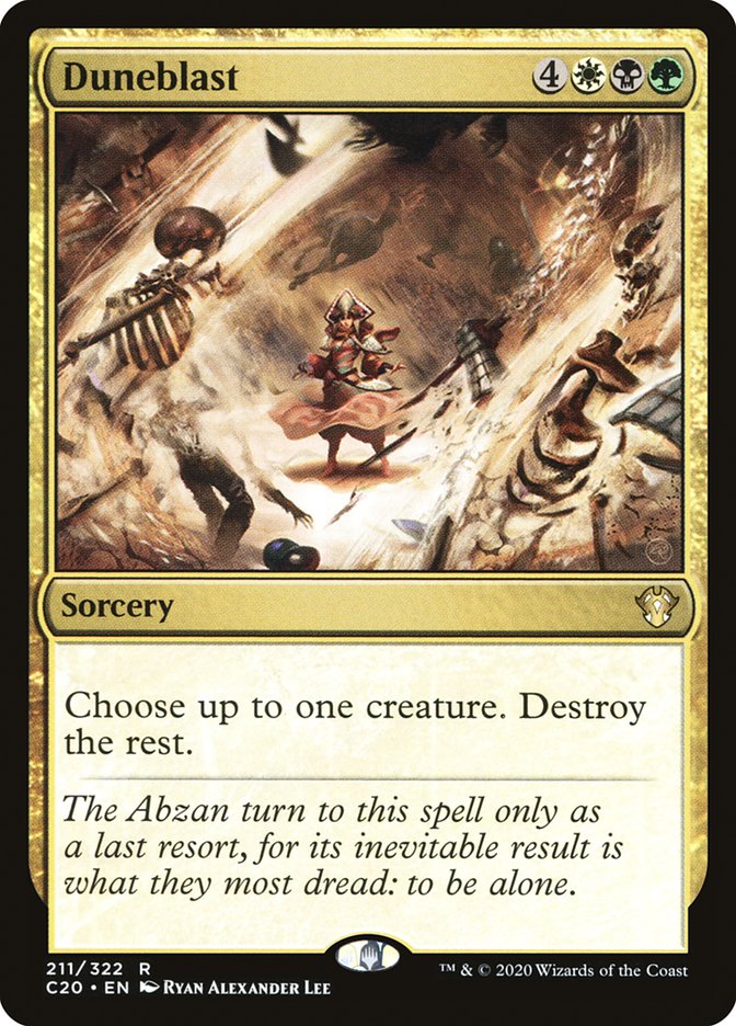Duneblast (C20-211) - Commander 2020