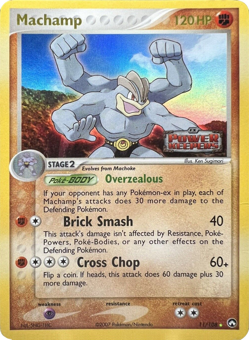 Machamp 11/108 - Power Keepers Reverse Holofoil