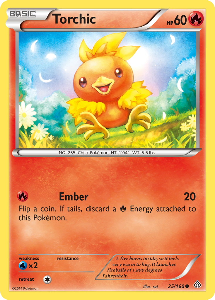 Torchic 25/160 - XY  Primal Clash