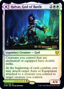 Halvar, God of Battle (PRE-015) - Kaldheim Promos Foil