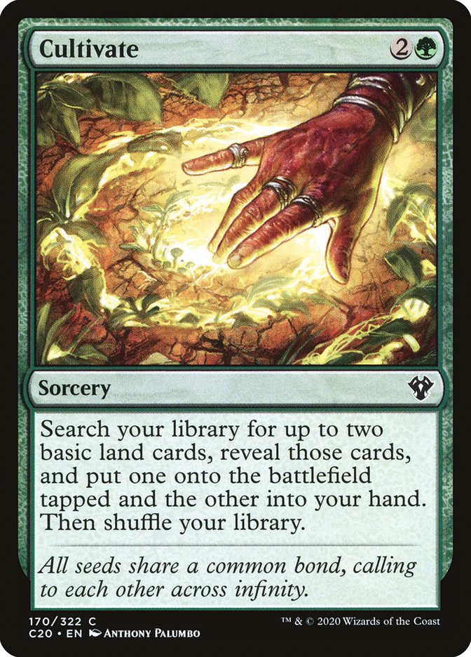 Cultivate (C20-170) - Commander 2020