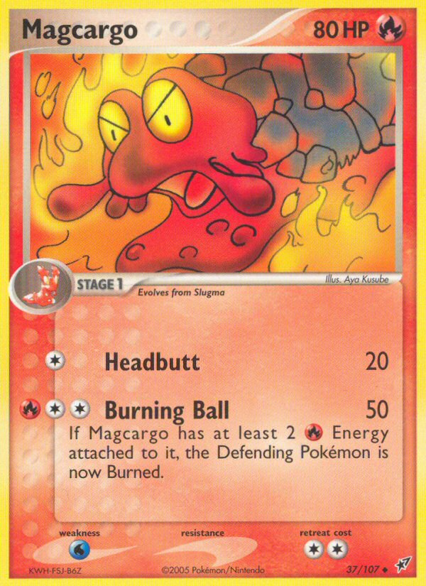 Magcargo - 037/107/107 - Deoxys