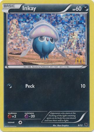 Inkay - 6/12/12 - McDonalds Promos 2014 Holofoil