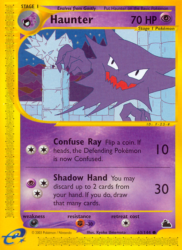 Haunter - 63/144 Skyridge - Common