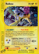Raikou (H26) - H26/144 - Holofoil Skyridge - Holo Rare