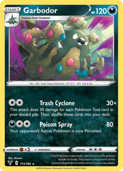 Garbodor 111/185 - SWSH04 Vivid Voltage