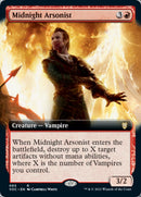 Midnight Arsonist (Extended Art) (VOC-065) - Crimson Vow Commander: (Extended Art)