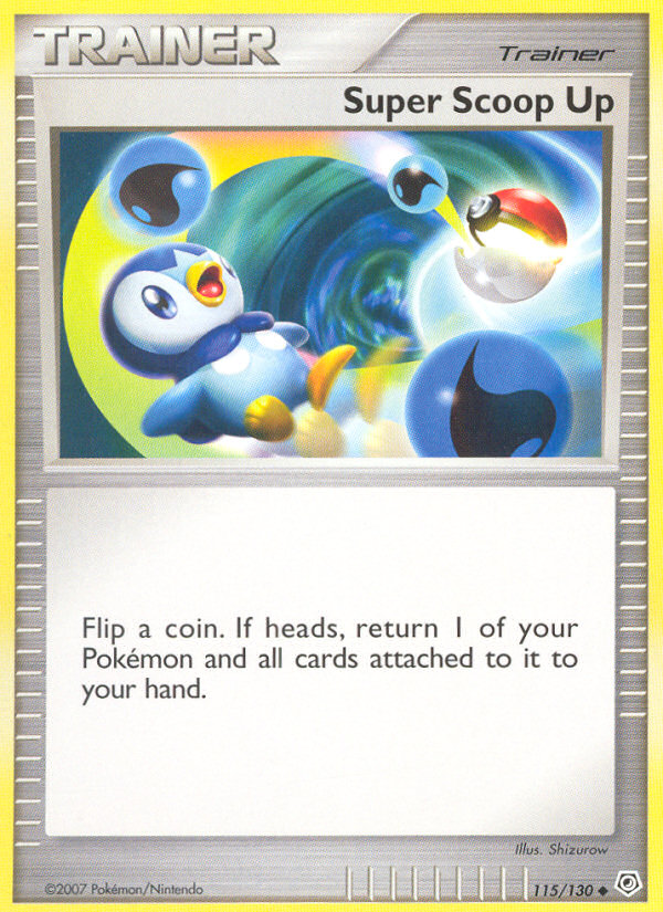 Super Scoop Up 115/130 - Diamond and Pearl