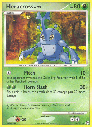 Heracross/130 - Diamond and Pearl