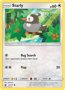 Starly 81/111 - SM  Crimson Invasion
