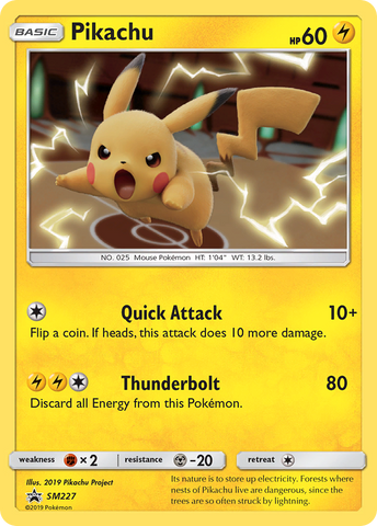 Pikachu - SM227/248 - SM Promos Holofoil