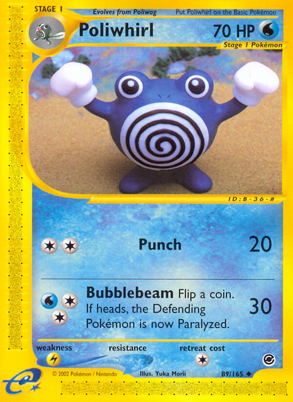 Poliwhirl - 89/165 Expedition - Uncommon
