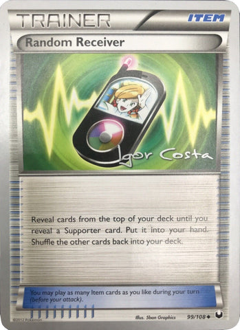 Random Receiver - 2012 (Igor Costa) 99 - World Championship Decks