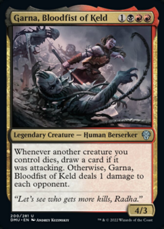 Garna, Bloodfist of Keld (DMU-200) - Dominaria United