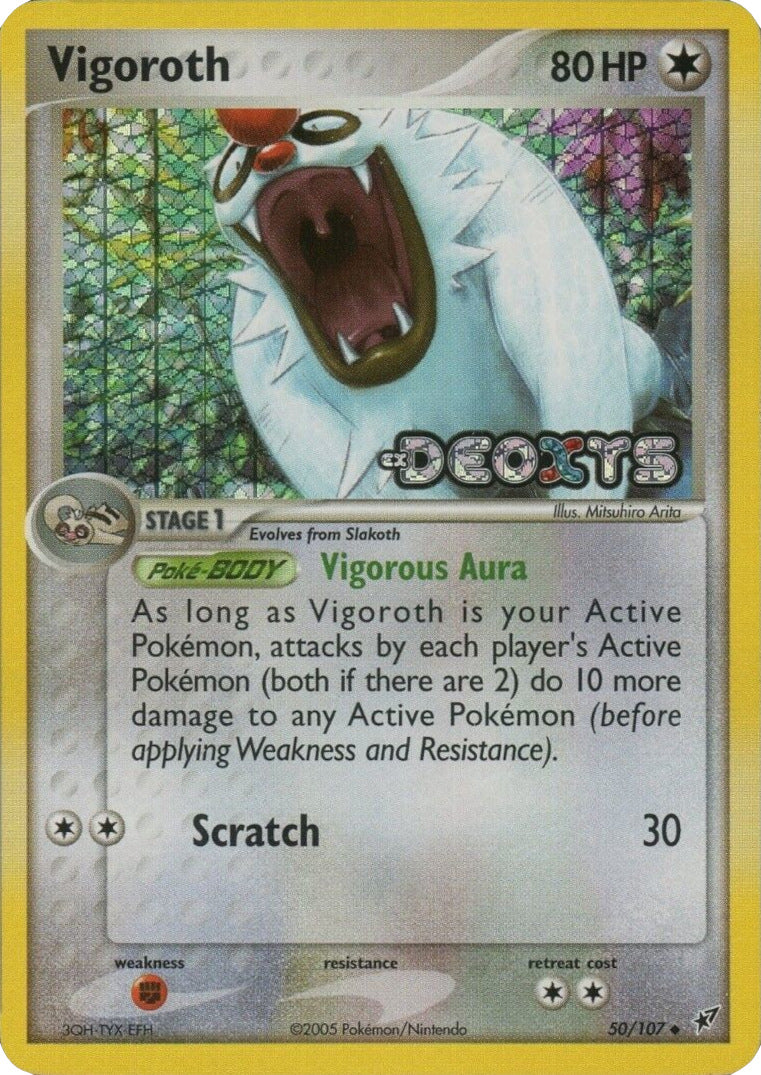 Vigoroth/107 - Deoxys Reverse Holofoil