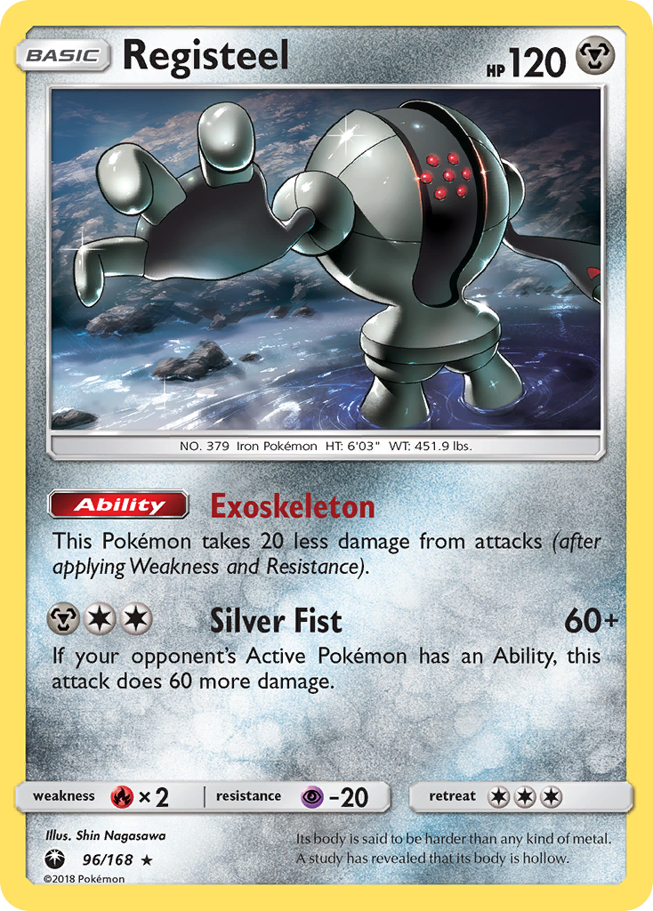 Registeel 96/168 - SM  Celestial Storm
