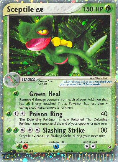 Sceptile ex/95 - Team Magma vs Team Aqua Holofoil
