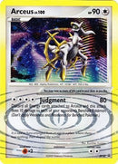 Arceus - DP50 (DP Black Star Promos) - Jumbo Cards Holofoil