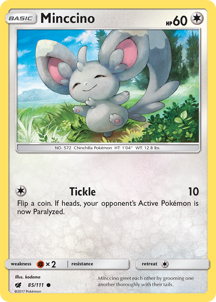 Minccino 85/111 - SM  Crimson Invasion