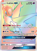Latios GX (Secret)/236 - SM  Unified Minds Holofoil