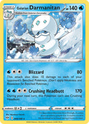 Galarian Darmanitan - 44/189 (Cracked Ice Holo) - Deck Exclusives Holofoil