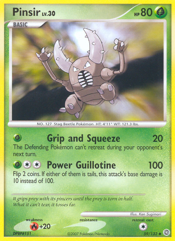 Pinsir/132 - Secret Wonders