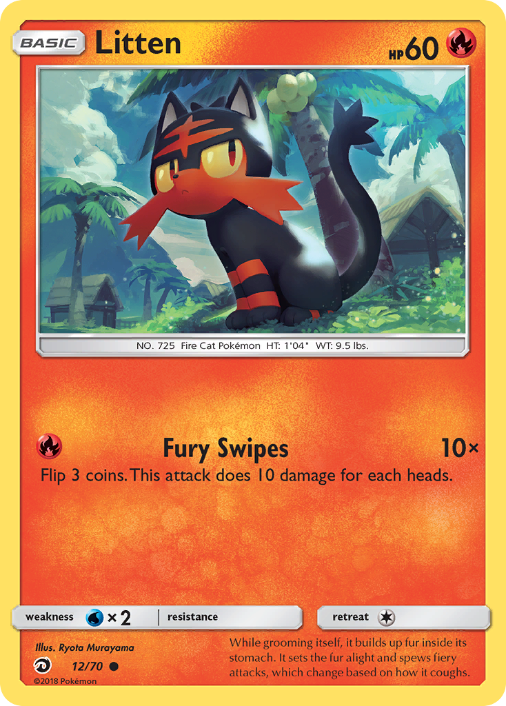 Litten 12/70 - Dragon Majesty