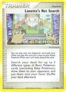 Lanette's Net Search/106 - Emerald Reverse Holofoil