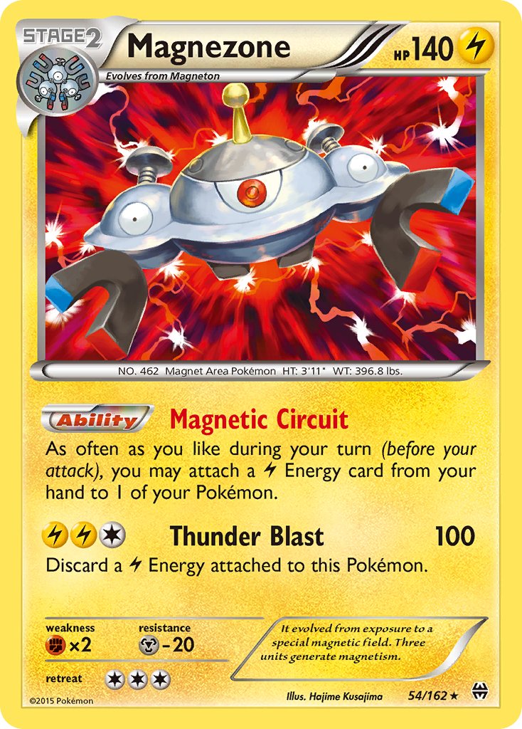 Magnezone - 54/162 (XY BREAKthrough) - Deck Exclusives