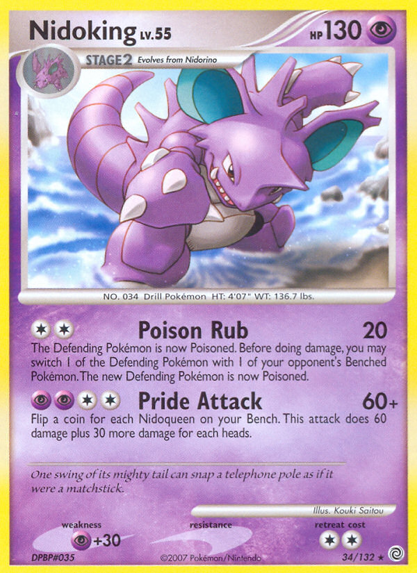 Nidoking/132 - Secret Wonders