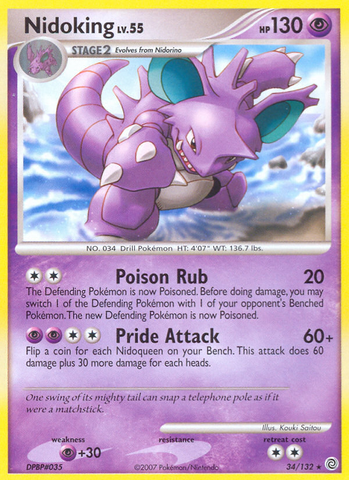 Nidoking/132 - Secret Wonders