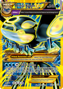 Primal Kyogre EX (Shiny Full Art)/98 - XY  Ancient Origins Holofoil