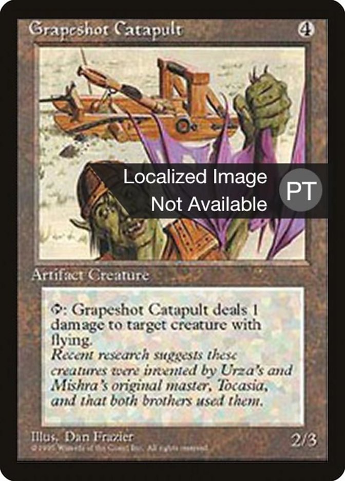 Grapeshot Catapult (4BB-) - Fourth Edition Foreign Black Border