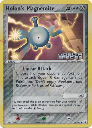 Holon's Magnemite 70/113 - Delta Species Reverse Holofoil