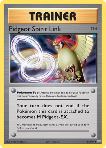 Pidgeot Spirit Link 81/108 - XY  Evolutions