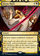 Doom Blade (STA-028) - Strixhaven Mystical Archive: (Showcase) (Borderless)