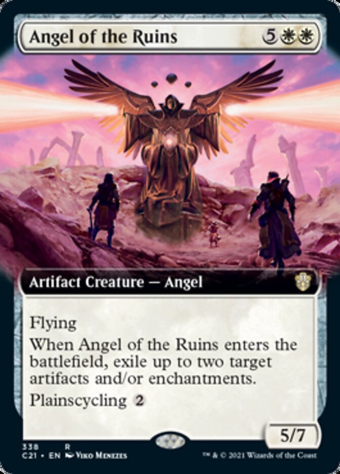 Angel of the Ruins (Extended Art) (C21-338) - Commander 2021: (Extended Art)