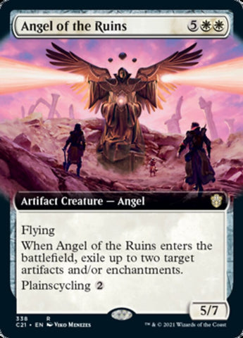 Angel of the Ruins (Extended Art) (C21-338) - Commander 2021: (Extended Art)