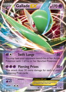 Gallade EX 34/108 - XY  Roaring Skies Holofoil