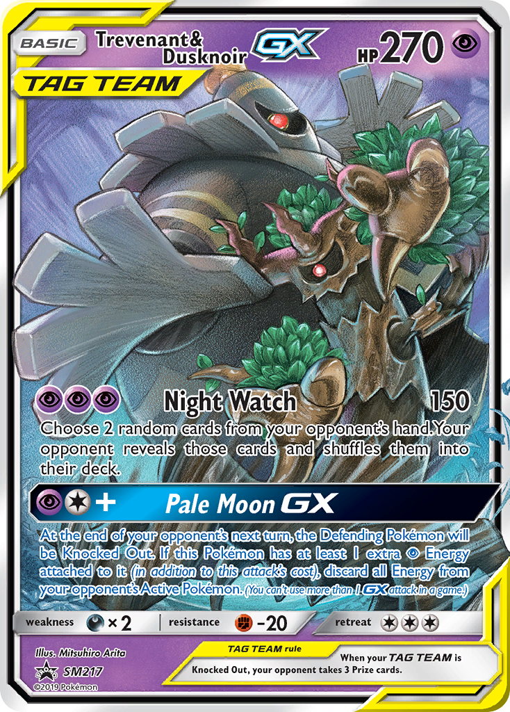 Trevenant & Dusknoir GX - SM217 SM217/248 - SM Promos Holofoil